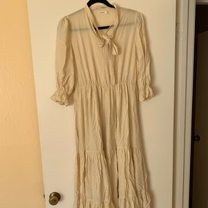 Cream dress